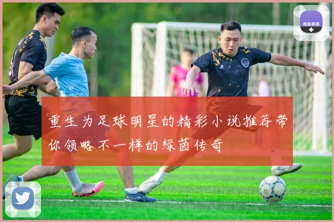 重生为足球明星的精彩小说推荐带你领略不一样的绿茵传奇