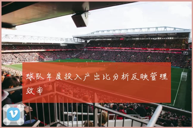 球队年度投入产出比分析反映管理效率