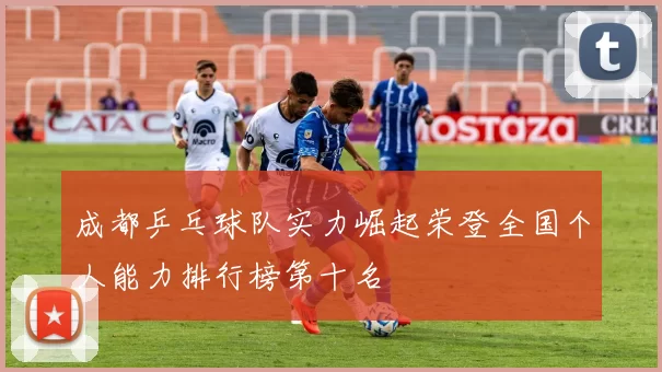 成都乒乓球队实力崛起荣登全国个人能力排行榜第十名